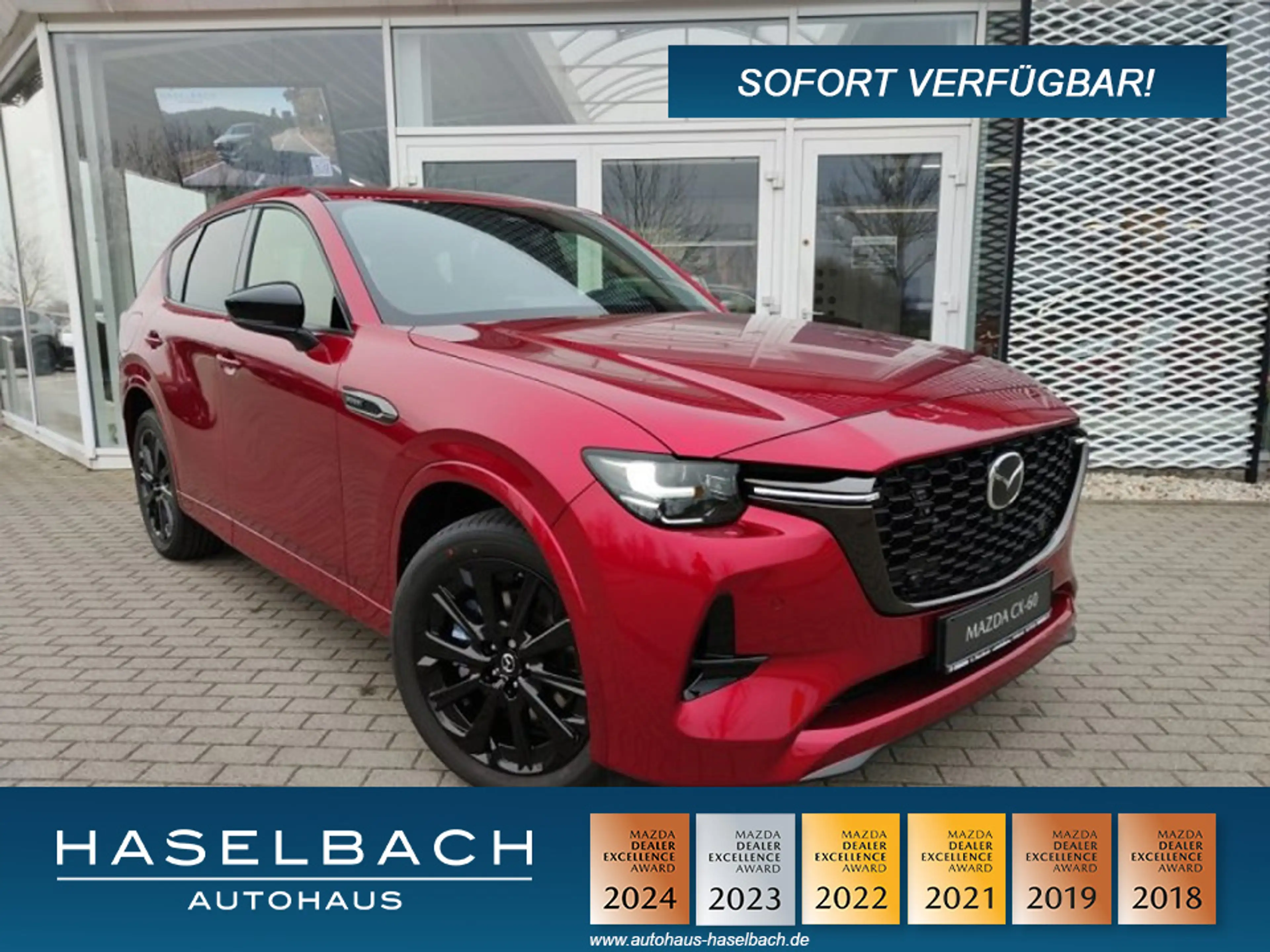 Mazda CX-60 HOMURA AHK AWD GSD Sitzbelüftung 360° Matrix Klima
