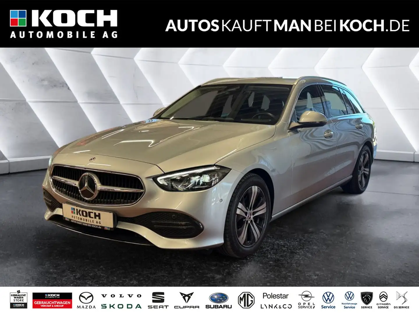 Mercedes-Benz C 200 T Avantgarde KAMERA NAVI SHZ LED TOTWINKEL Gris - 1