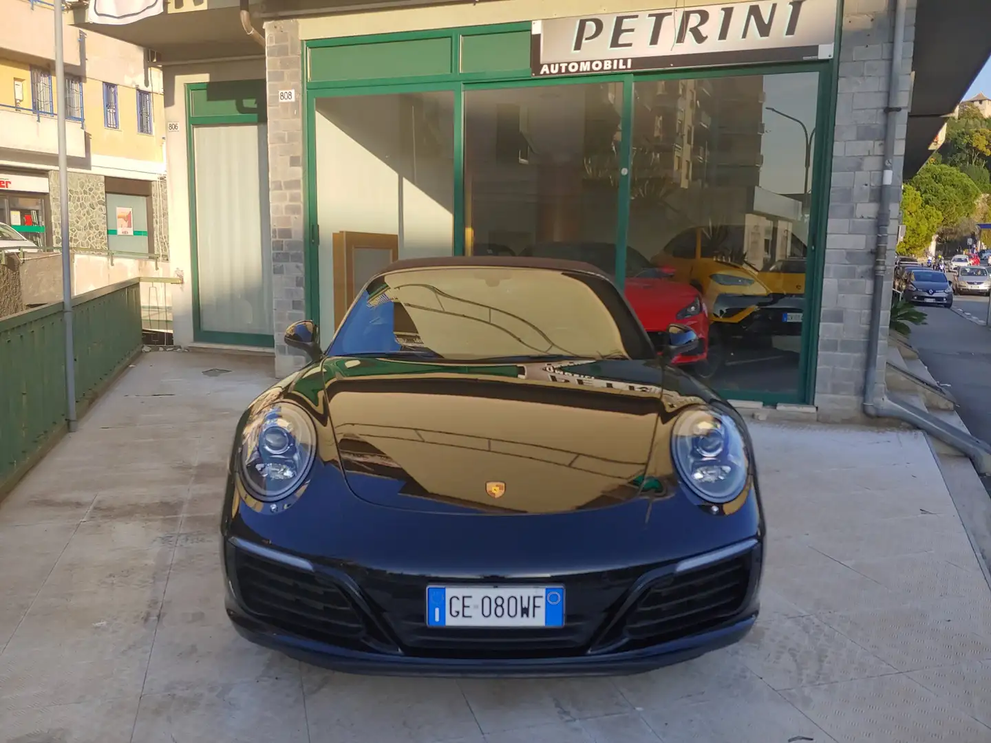 Porsche 991 911 Cabrio 3.0 Carrera 4S auto Schwarz - 2