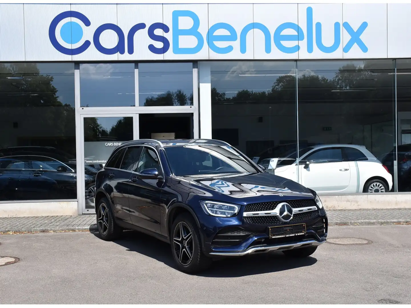 Mercedes-Benz GLC 300 e 4Matic AMG Line 9G-Tronic MEMO LANE SIDE ATT RMQ Bleu - 1