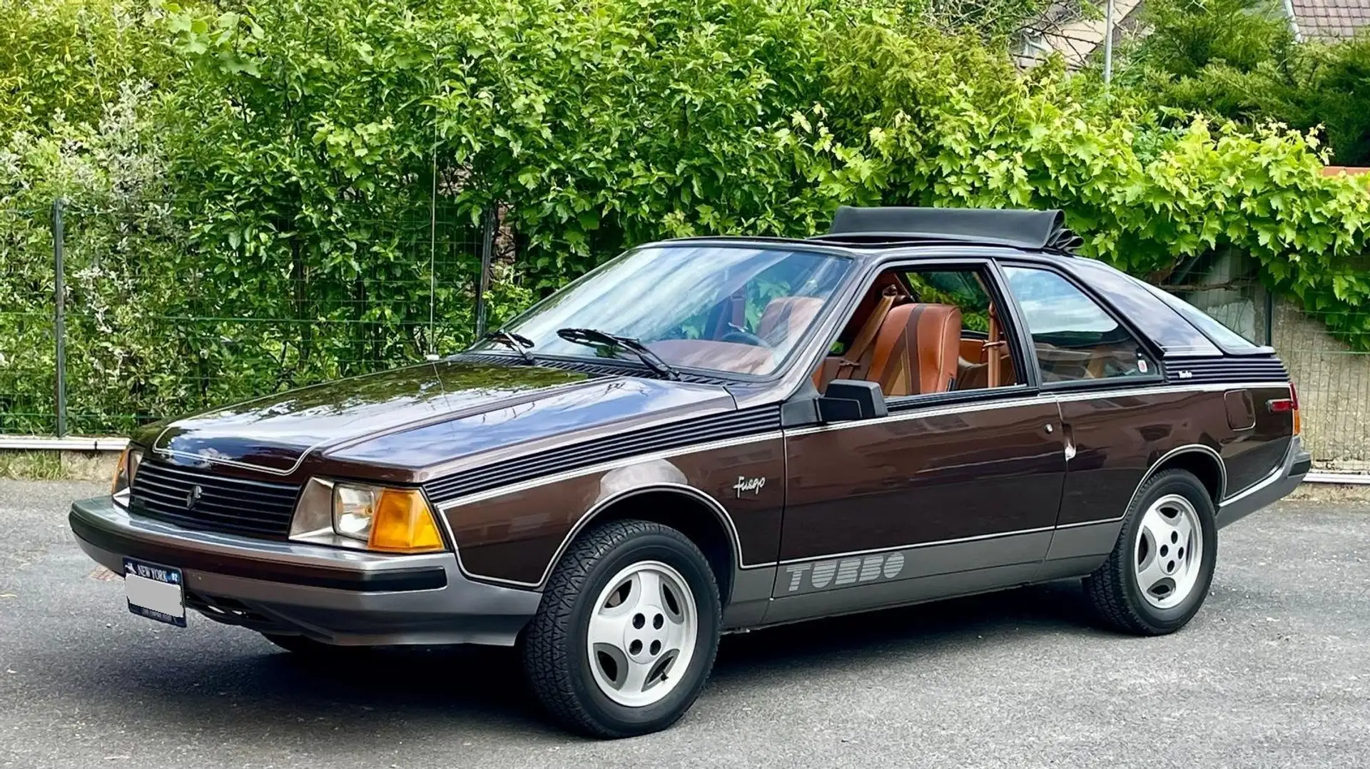 Renault Fuego Turbo - Specifications USA Braun - 2
