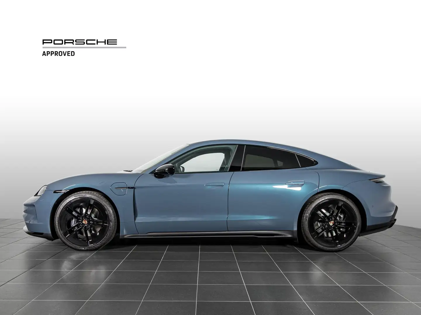 Porsche Taycan 4 Black Edition Blau - 2