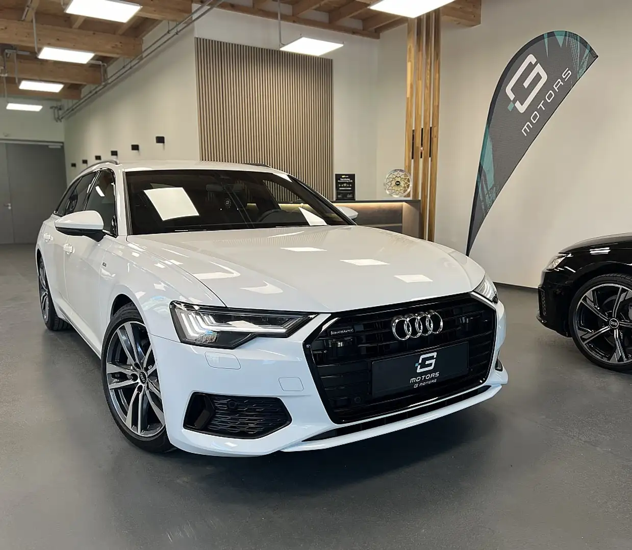 Audi A6 40 TDI SPORT QUATTRO SLINE BLACK IBIS MATRIX HD... Blanc - 1