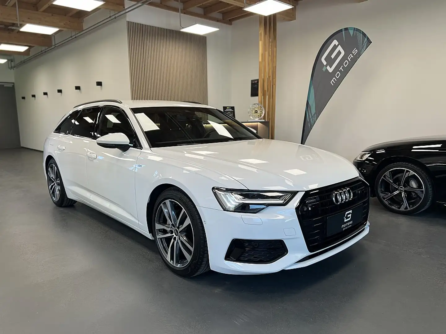 Audi A6 40 TDI SPORT QUATTRO SLINE BLACK IBIS MATRIX HD... Blanc - 2
