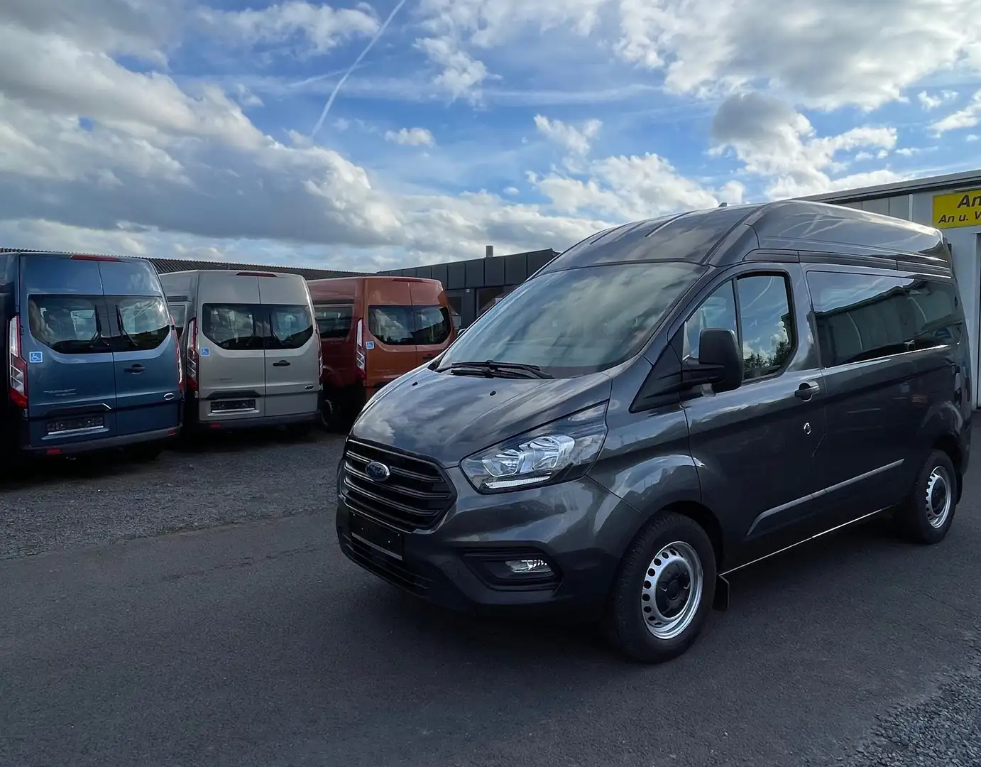 Ford Transit Custom L1 H2 Behindertengerecht Automatik Hochdach Grau - 2