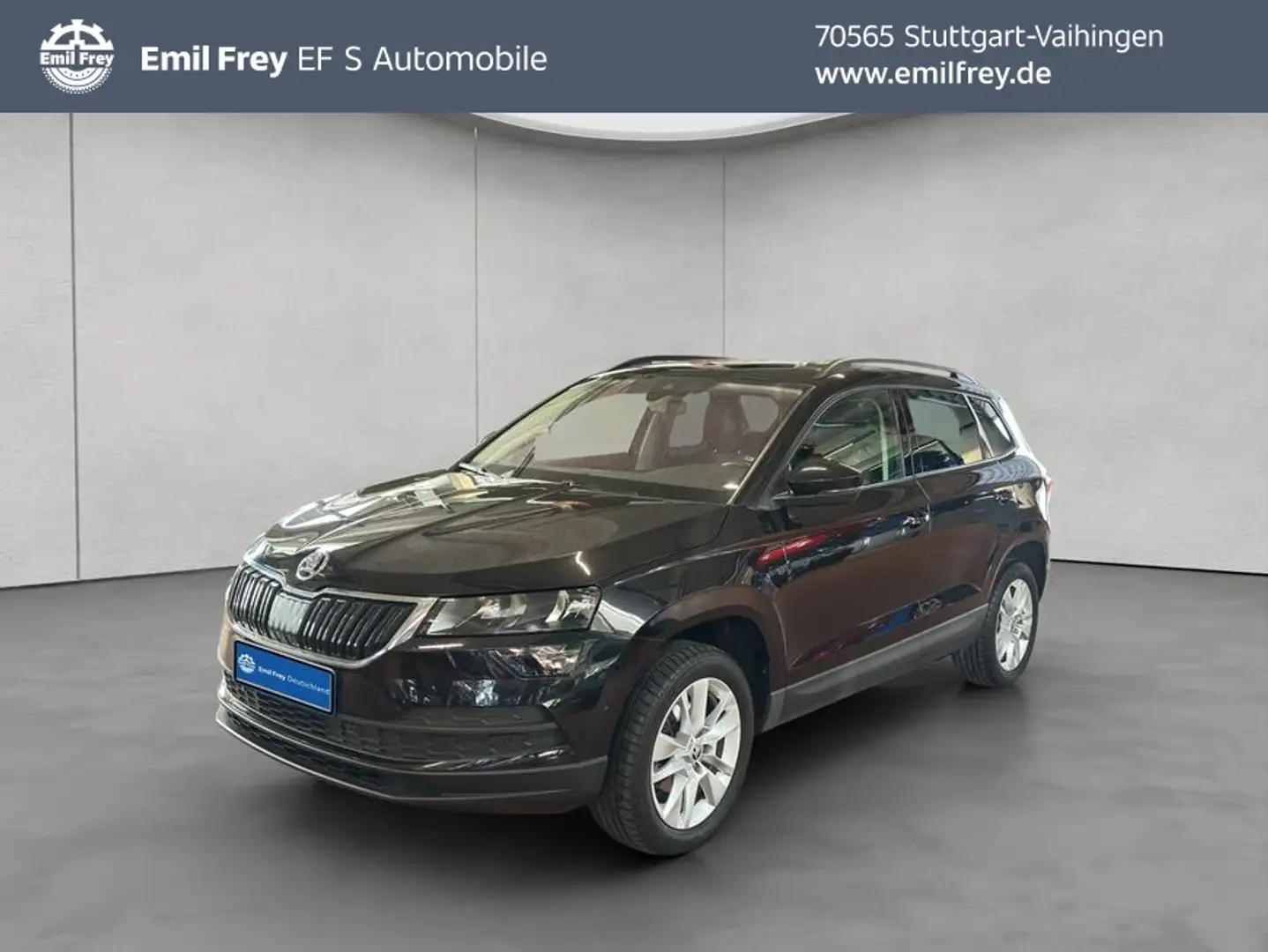 Skoda Karoq 1.6 TDI SCR Style Schwarz - 1