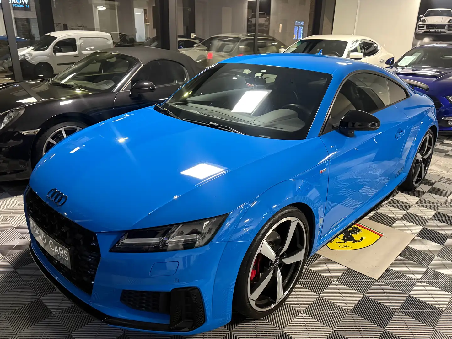 Audi TT 40TFSI 197CV S-LINE COMPETITION / BOITE AUTO FULL Bleu - 1