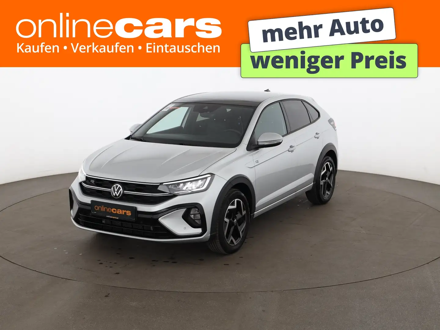 Volkswagen Taigo 1.0 TSI R-Line LED SKY RADAR NAVI LANE PDC Silber - 1