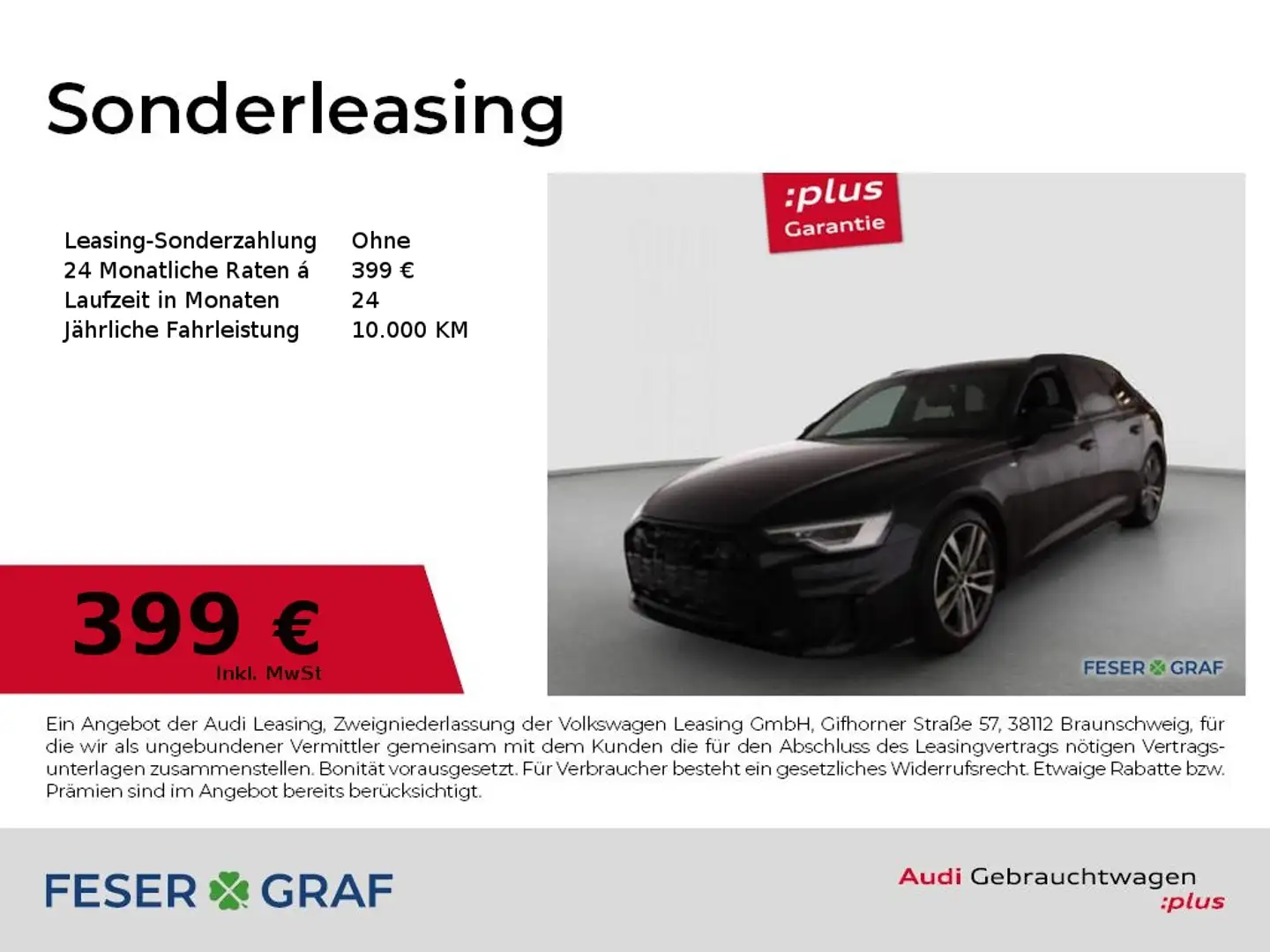 Audi A6 Avant 45 TFSI S-line Stronic,Matrix,360°,ACC,HuD Schwarz - 1