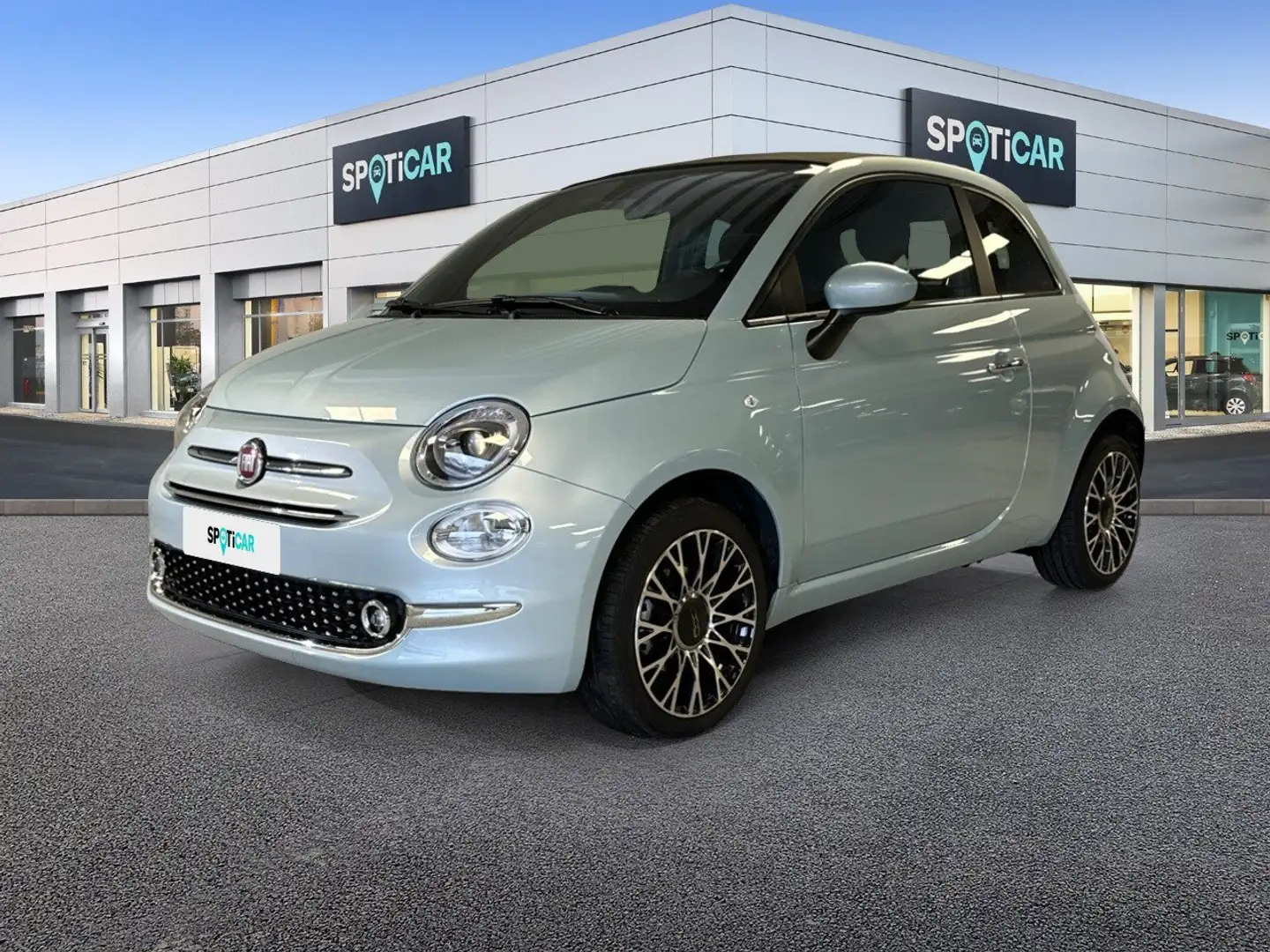 Fiat 500C 1.0 70cv Ibrido Dolcevita Verde - 1