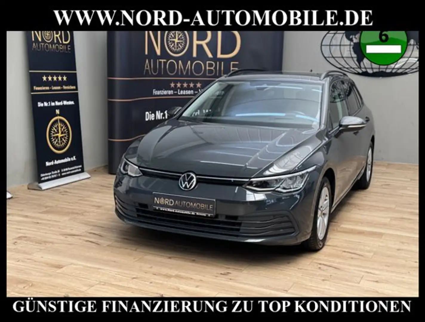 Volkswagen Golf Variant Life 2.0 TDI AHK/Navi/LED/Head-Up Life Grey - 1