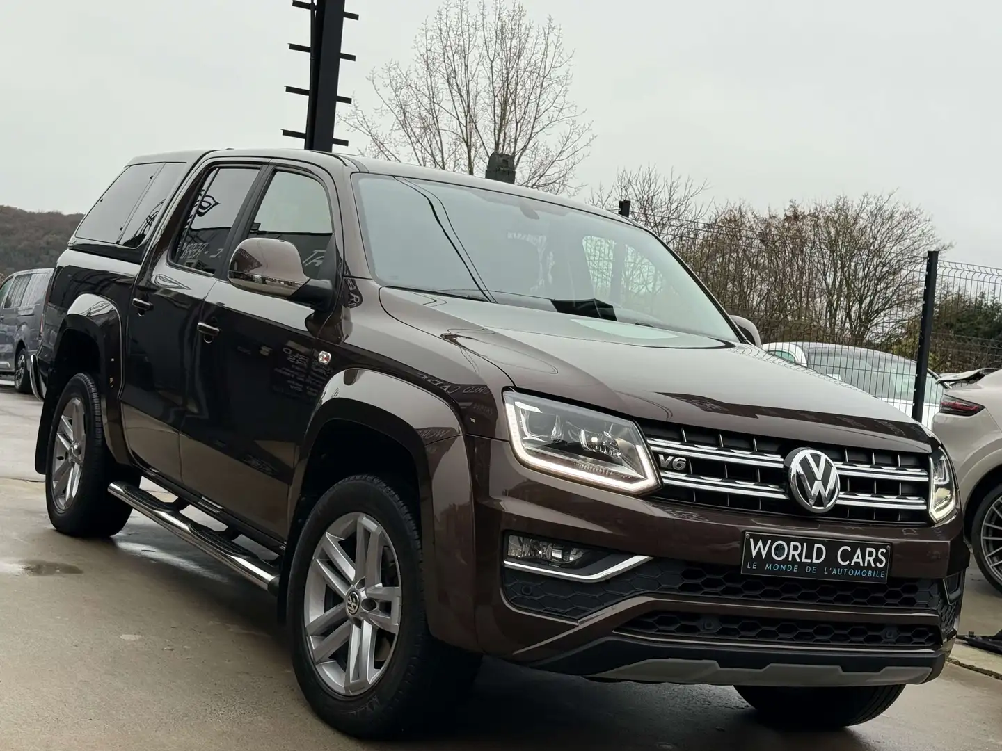 Volkswagen Amarok 3.0 V6 TDi 4Motion XENON HARD-TOP CAMERA NAVI FULL Brun - 2