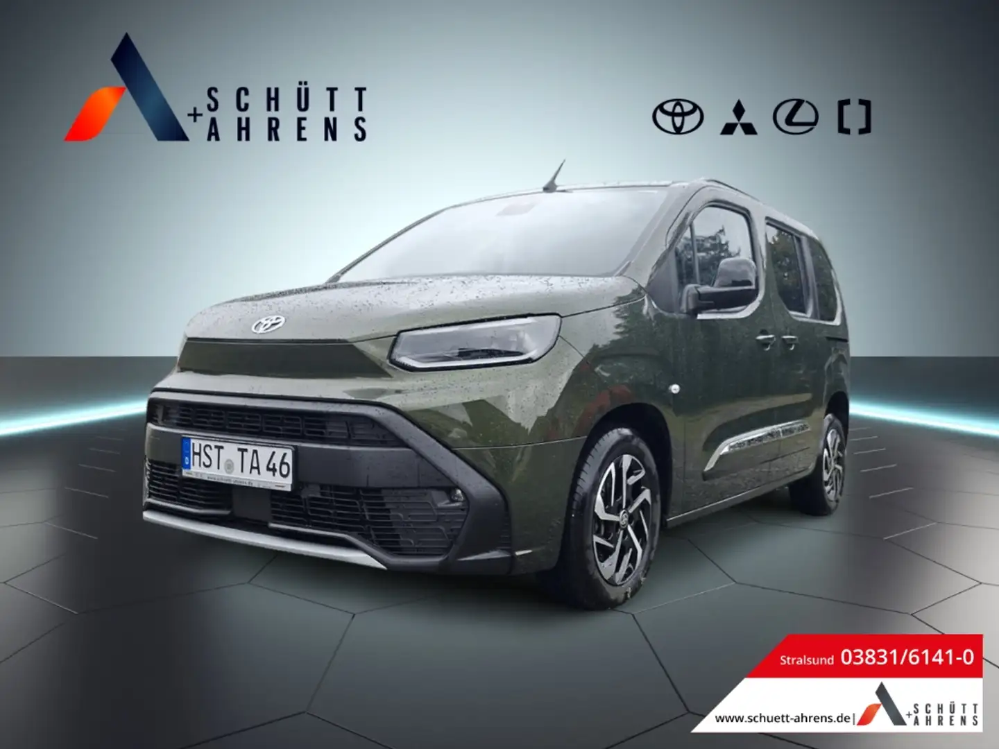 Toyota Proace City Verso Team D 1.5l D L1 LED Temp Klima Freisprech A Vert - 1