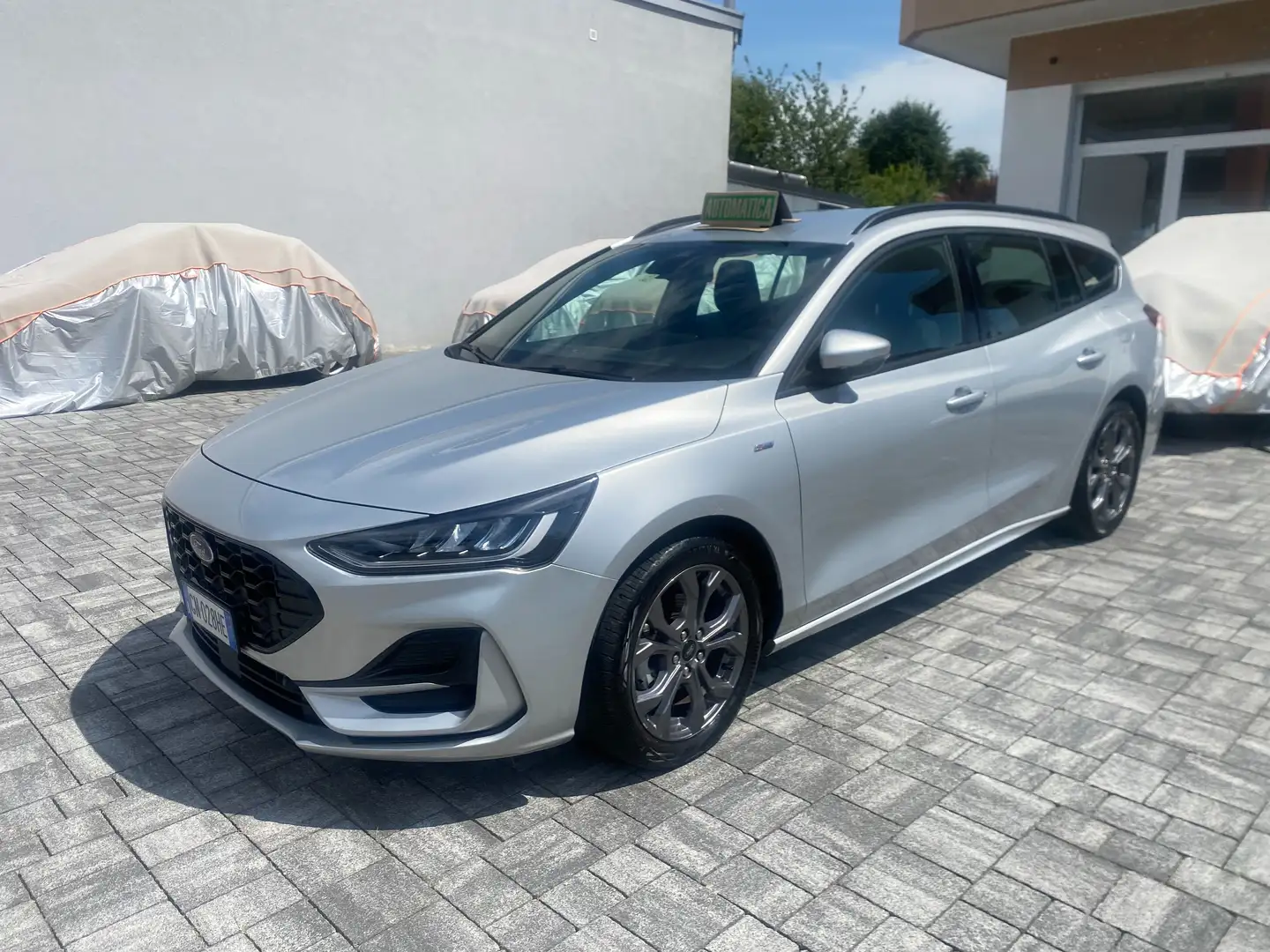 Ford Focus Focus SW 1.0 ecoboost h ST-Line X 125cv powershift Argento - 2