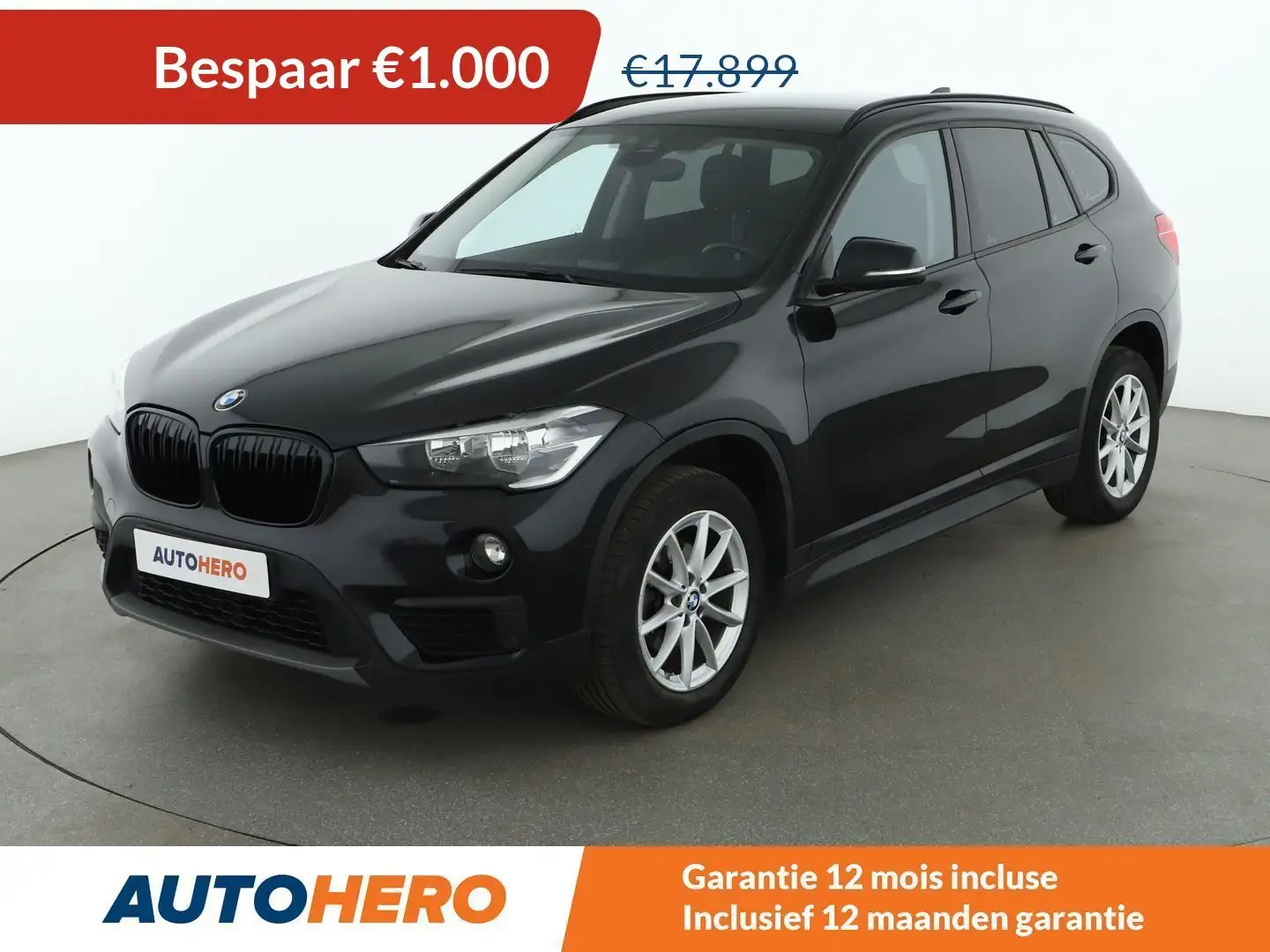 BMW X1 sDrive 16d Lounge Noir - 1