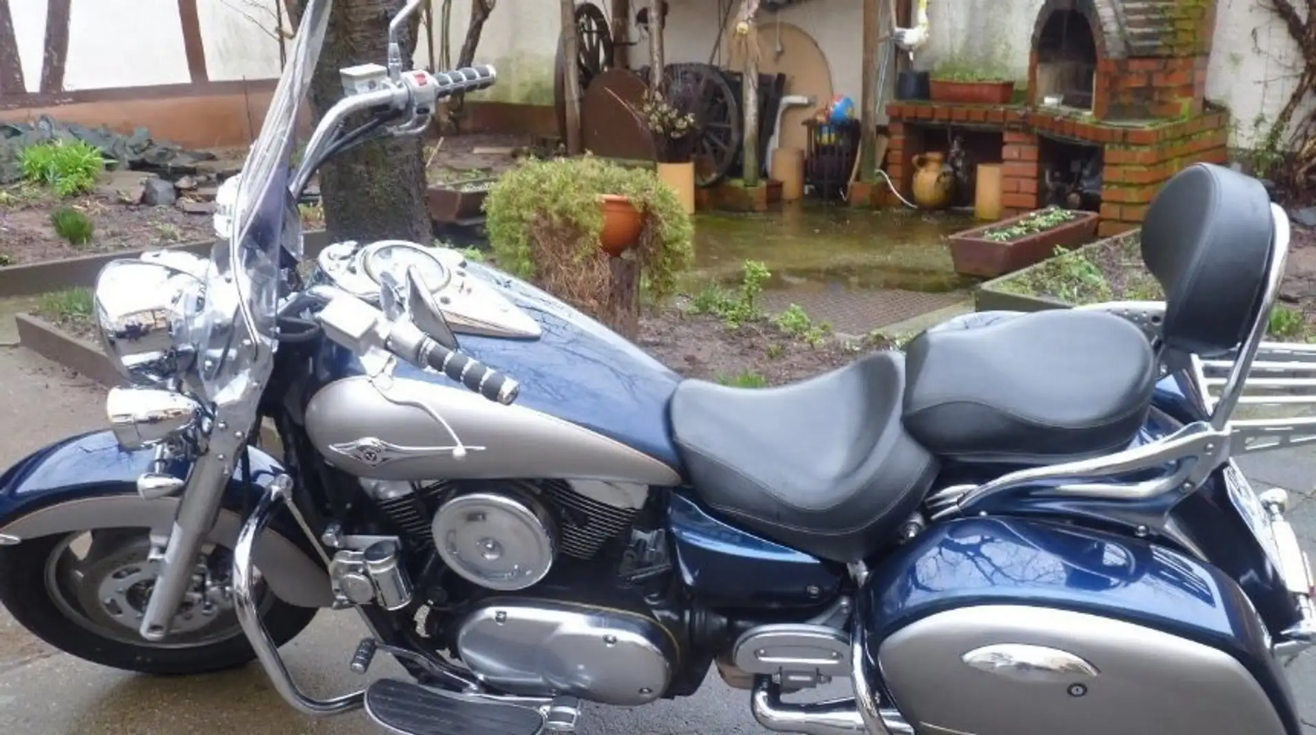 Kawasaki VN 1600 Modrá - 2