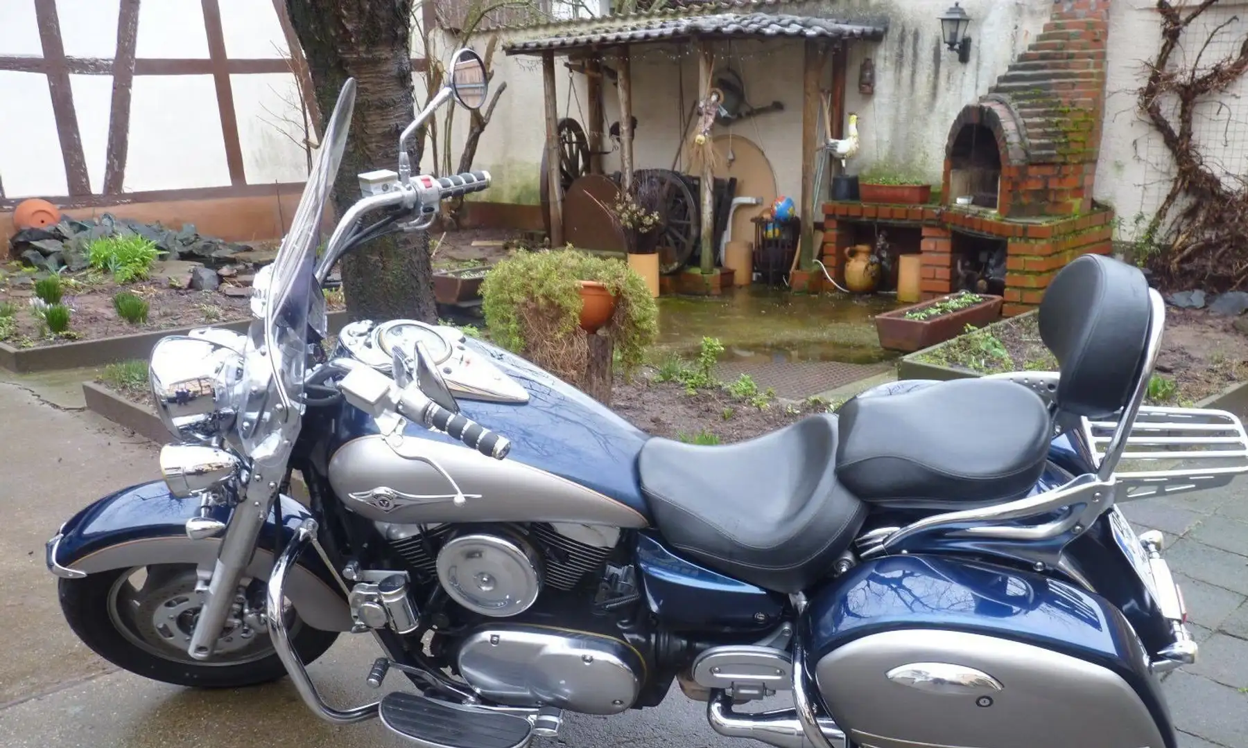 Kawasaki VN 1600 Modrá - 1