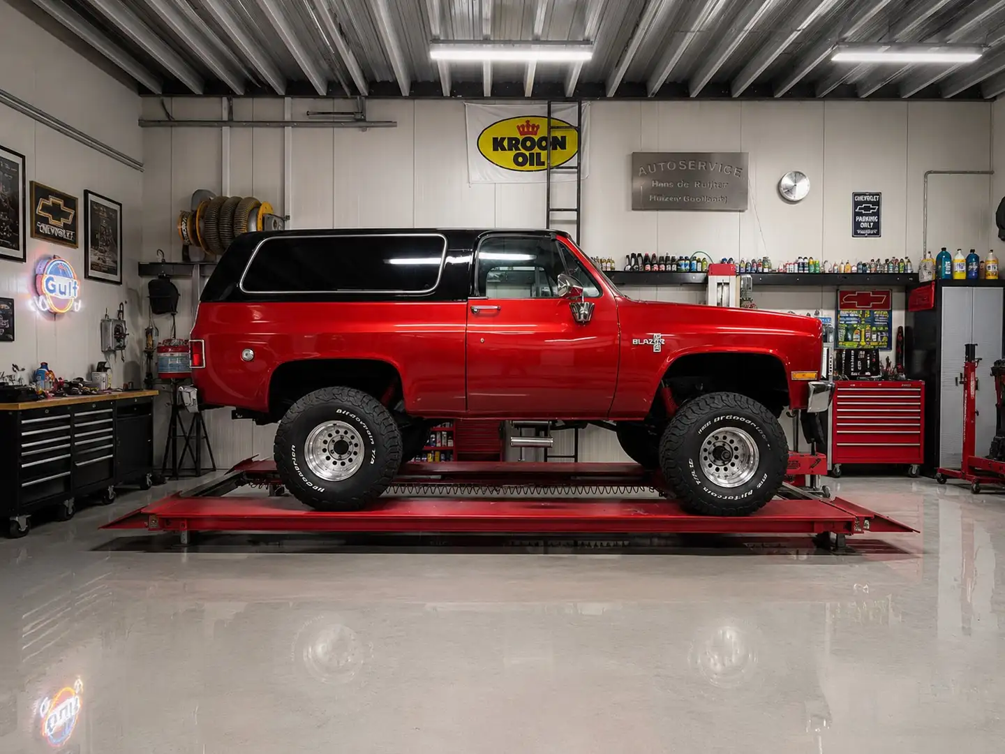 Chevrolet Blazer K5 Cheyenne 454 7.4 V8 Full Convertible - 1