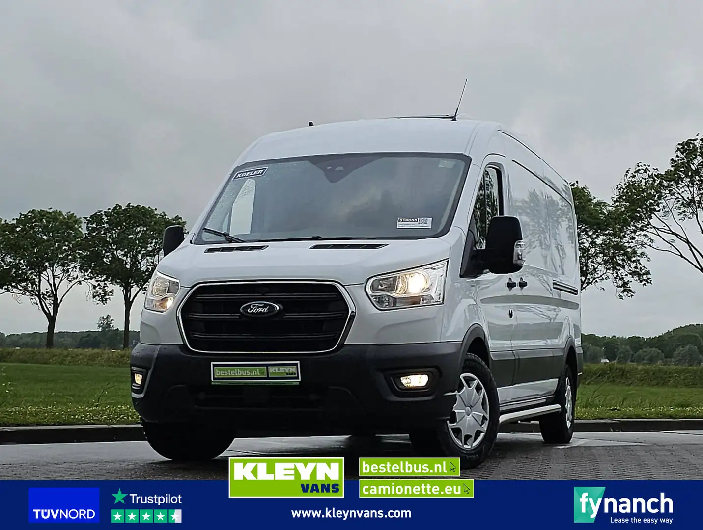 Ford Transit 350 koelwagen EURO6 Wit - 1