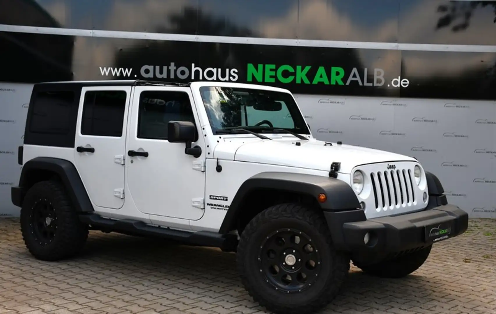Jeep Wrangler Unlimited Sport 4x4*AHK*Tempomat* Blanc - 2
