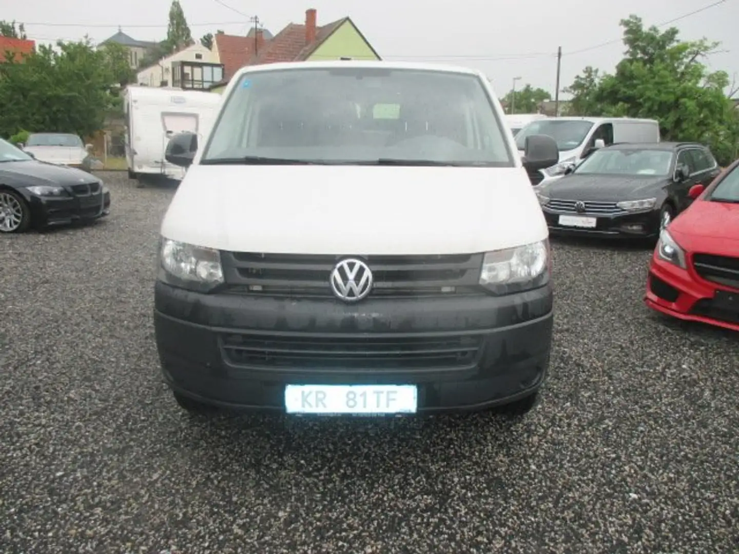 Volkswagen T5 Kasten 2,0TDI Flügeltüren Wit - 2