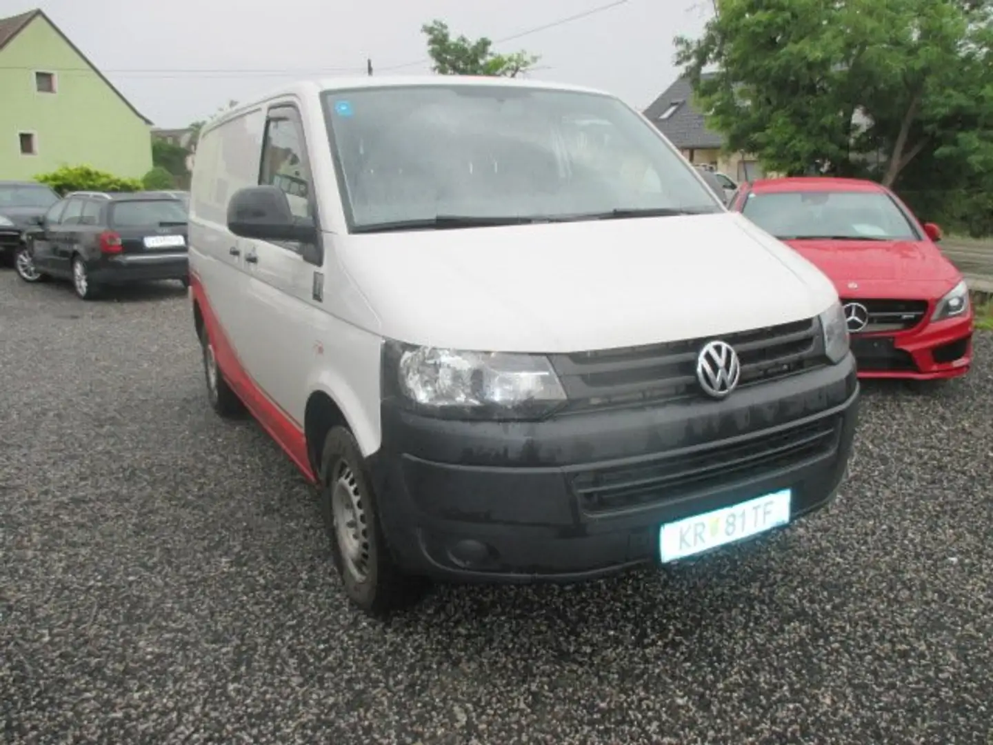 Volkswagen T5 Kasten 2,0TDI Flügeltüren Wit - 1