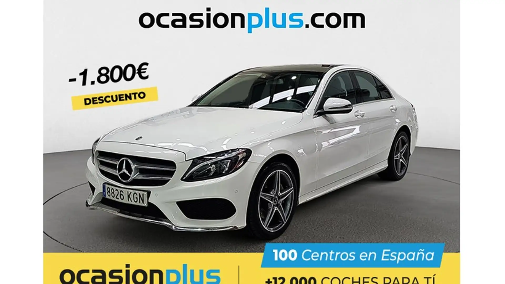 Mercedes-Benz C 220 220d 9G-Tronic Blanco - 1