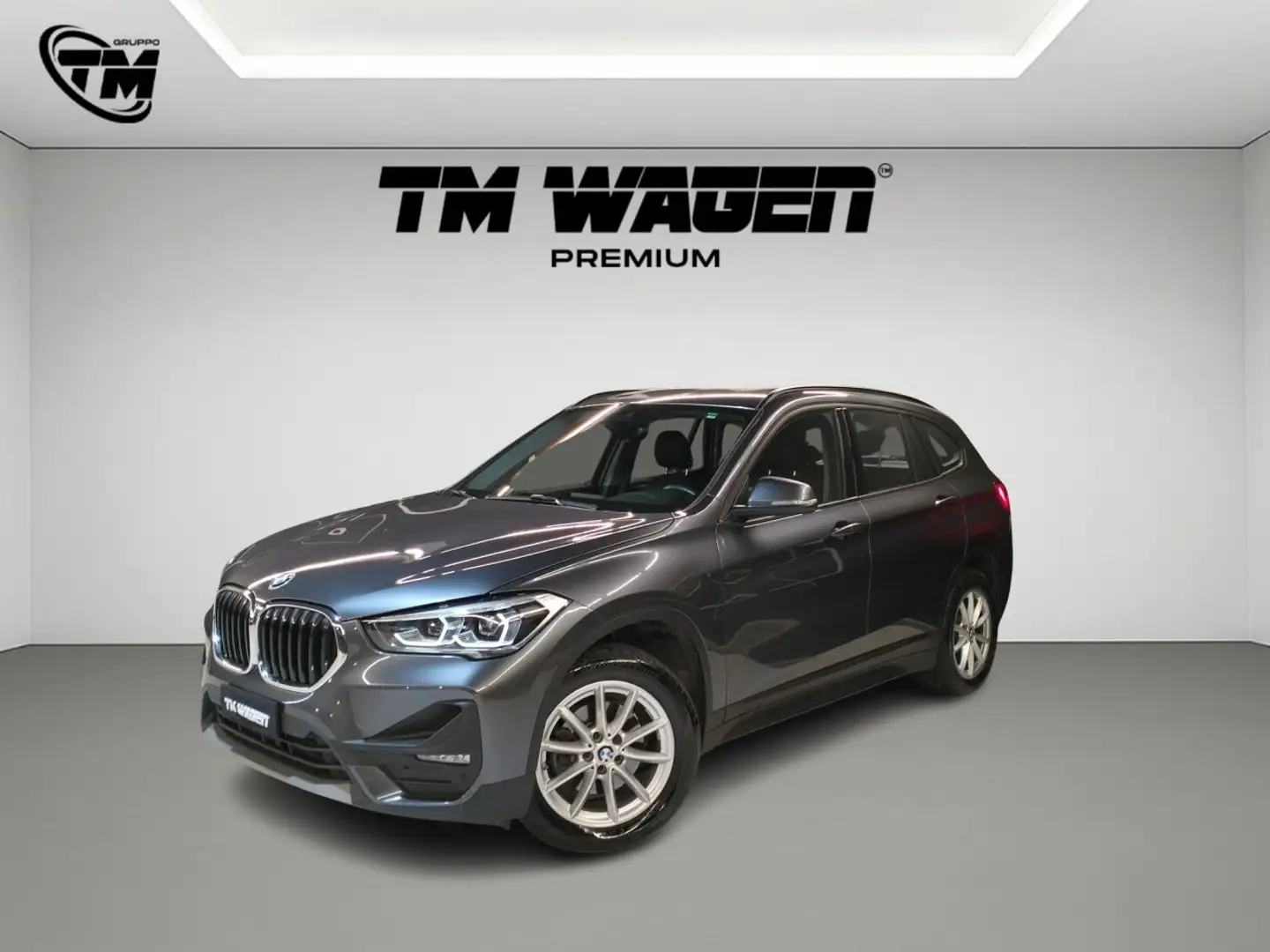 BMW X1 xdrive18d auto Grigio - 1