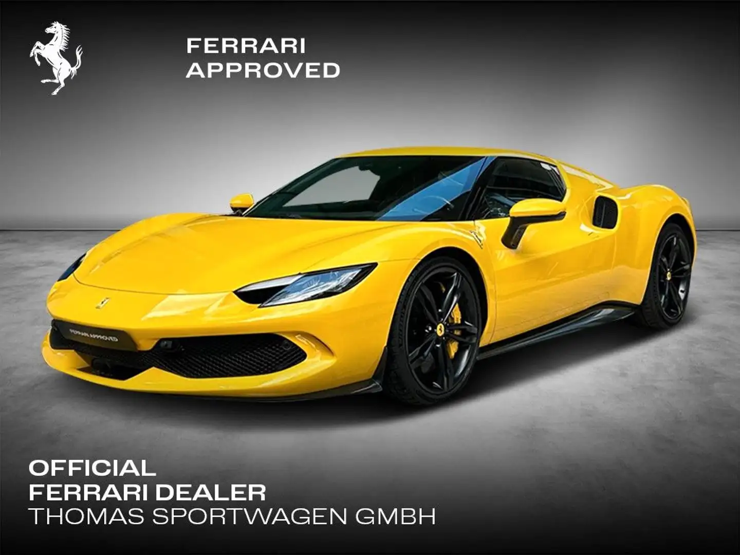 Ferrari 296 GTB *Ferrari Dresden* Carbon-Racing-Sitze Gelb - 1