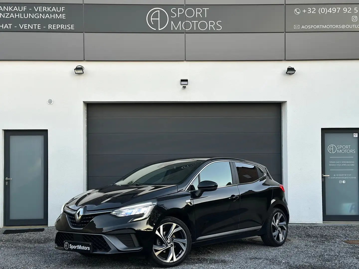 Renault Clio Clio TCe 100 EDITION ONE Rs line 12/2020 14.000KM! Noir - 1