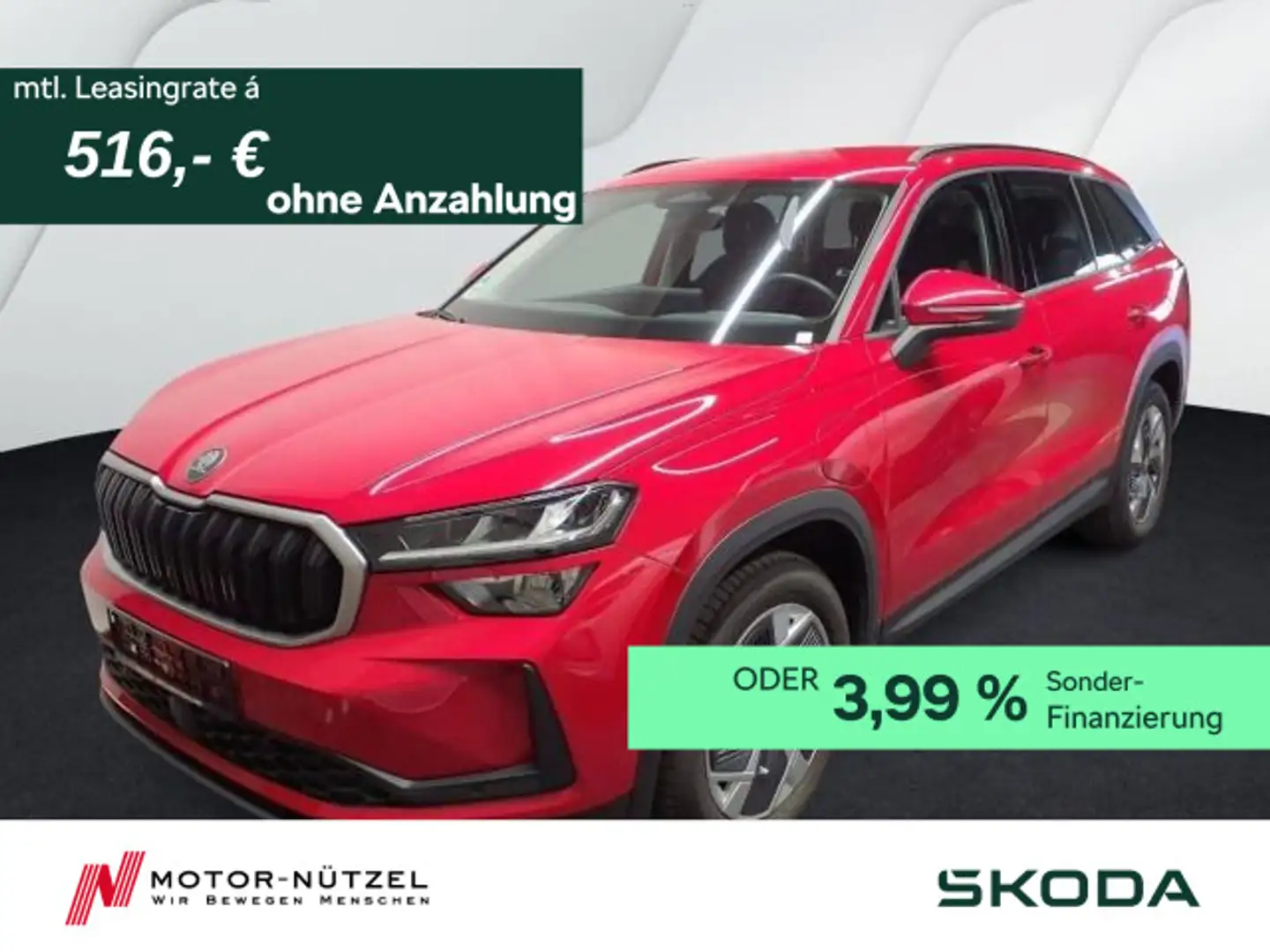 Skoda Kodiaq 1.5 TSI iV DSG SELECTON LED+NAVI+ACC+SHZ Rot - 1