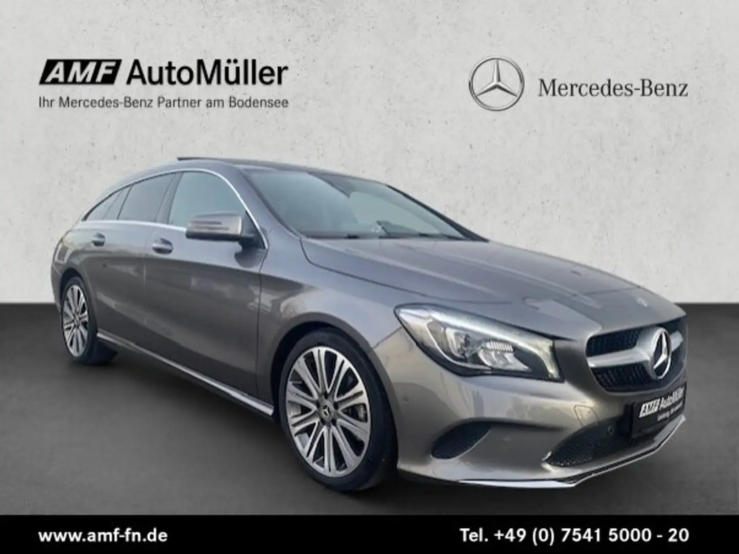 Mercedes-Benz CLA 200 CLA 200 SHOOTING BRAKE PANO NAVI PDC Gris - 2