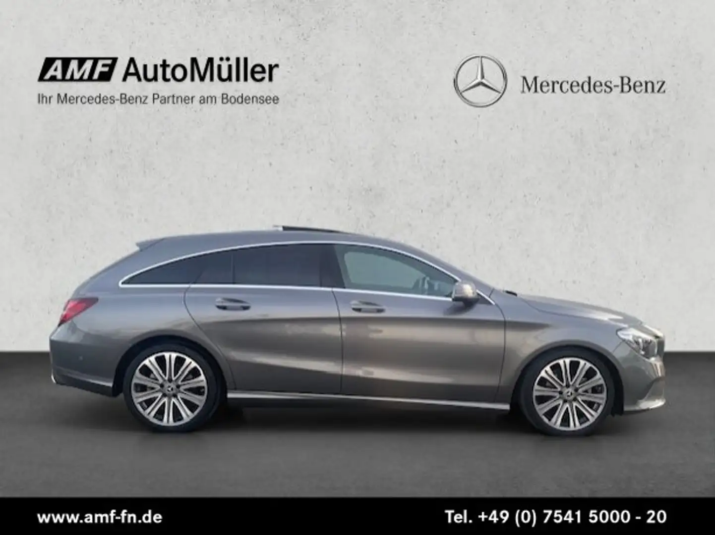 Mercedes-Benz CLA 200 CLA 200 SHOOTING BRAKE 7G-DCT PANO NAVI PDC SHZ Grigio - 2