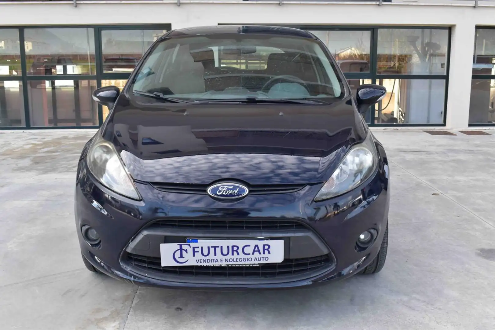 Ford Fiesta Ikon 1.4 TDCi 70CV 5 porte Bleu - 1