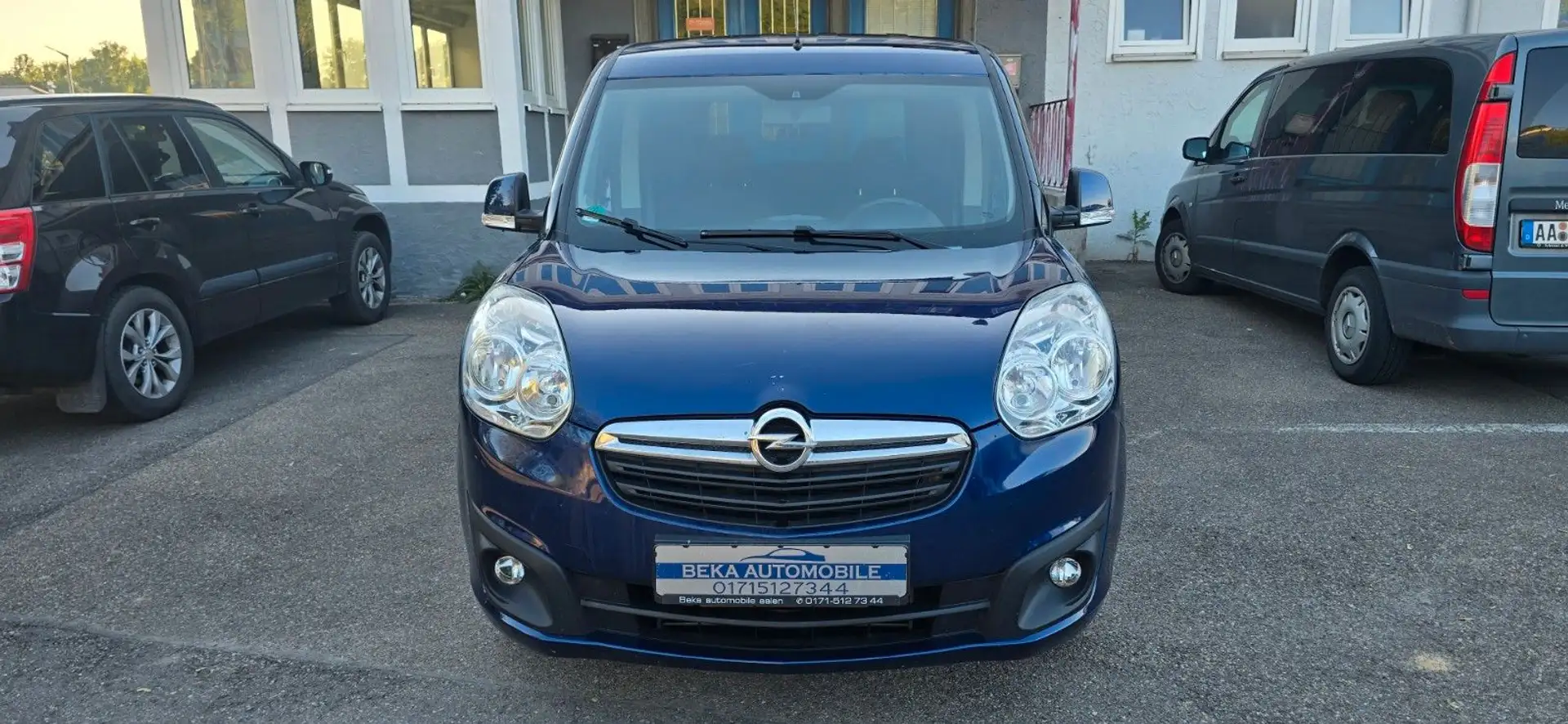 Opel Combo D Edition L1H1 1.4 T Benzin - CNG Erdgas Blau - 1