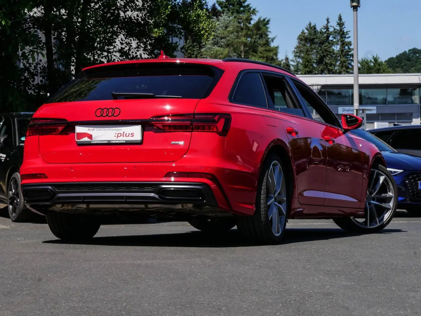 Audi A6 nza 55 TFSI quattro S Line HD-Matrix Pa Rojo - 2