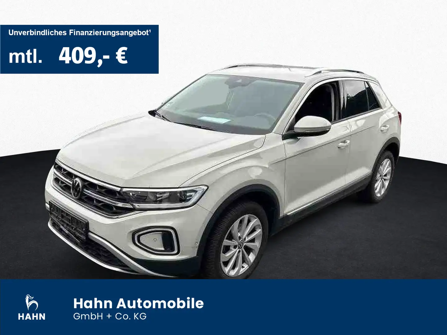 Volkswagen T-Roc 1.5 TSI DSG Style ACC LED Sitzhzg Einparkh Grau - 1