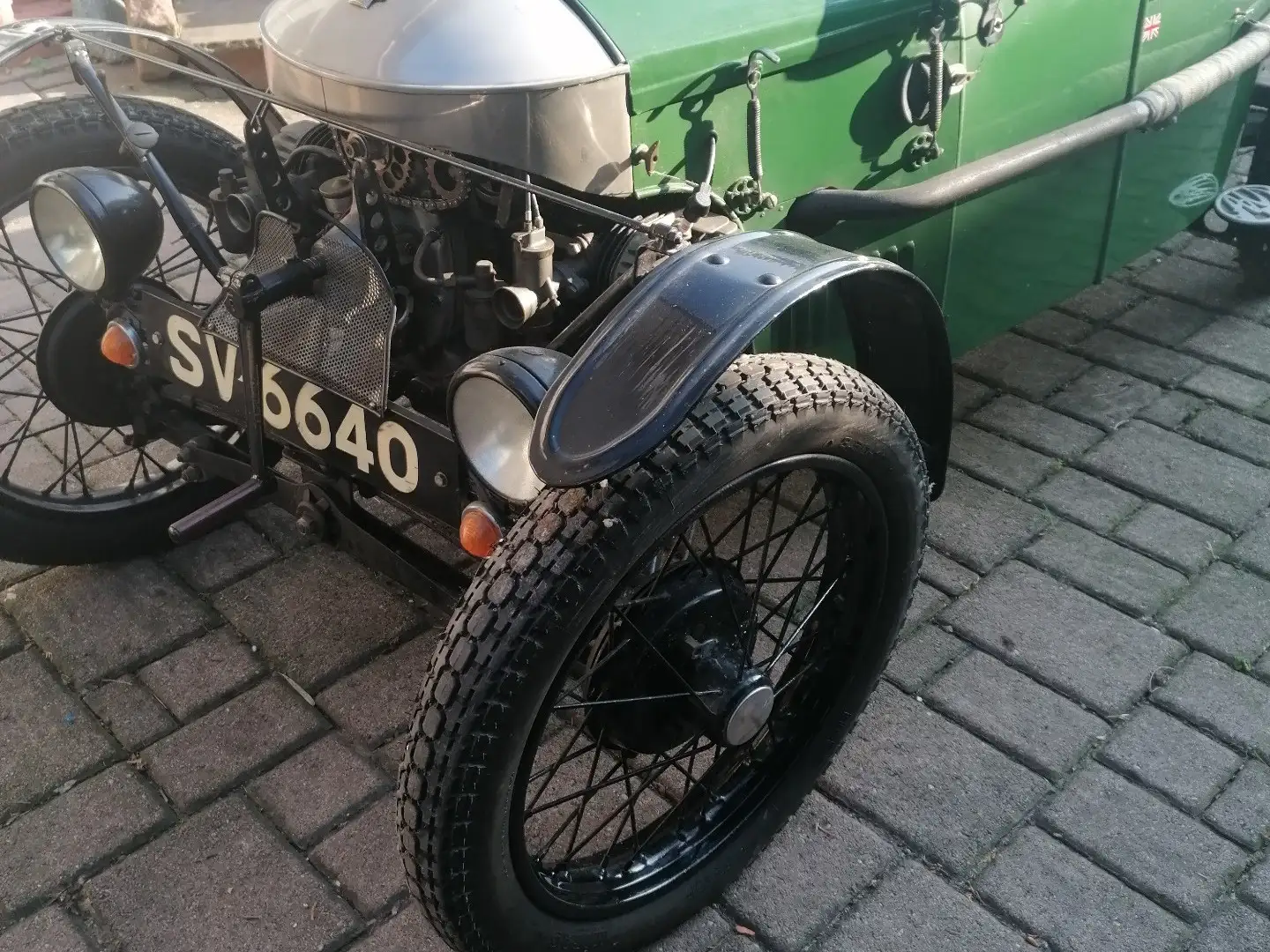 Oldtimer Austin Austin seven ulster Grün - 1