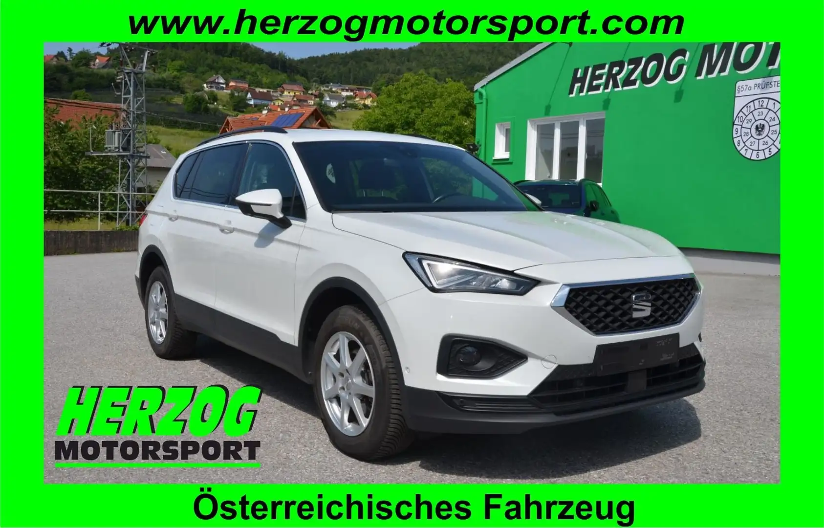 SEAT Tarraco Tarraco 2,0 TDI Style DSG 4Drive LED VIRT NAV 1.Be Weiß - 1