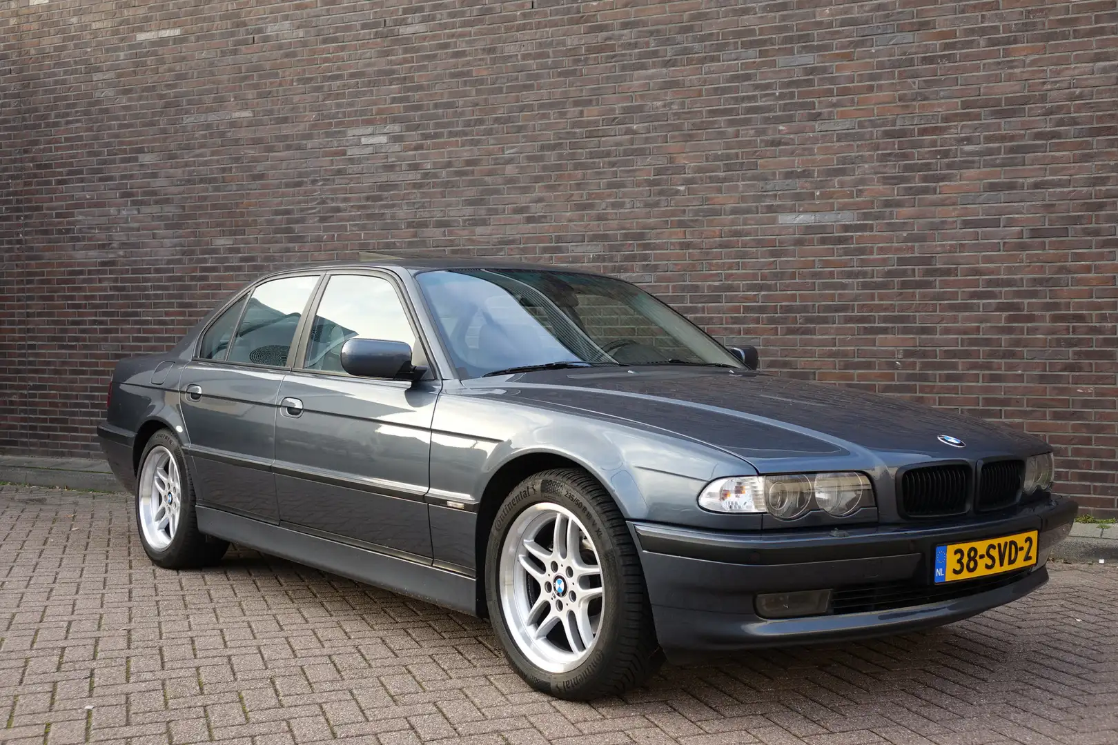 BMW 735 7-serie 735i Executive, YOUNGTIMER, schuif/kanteld Grijs - 2