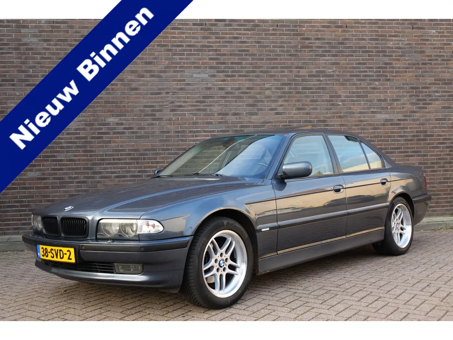 BMW 735 7-serie 735i Executive, YOUNGTIMER, schuif/kanteld Grijs - 1