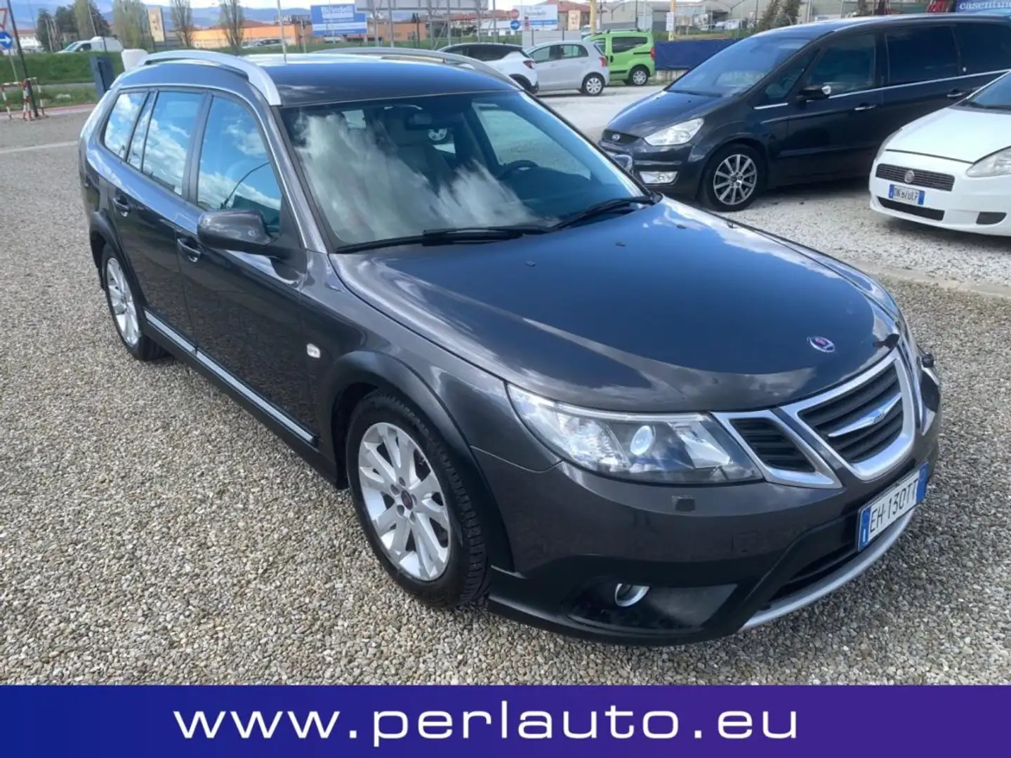 Saab 9-3 9-3x SportHatch 1.9 TTiD 180CV  Sentronic Gris - 2