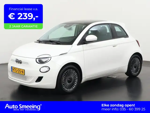 2022 Fiat 500e in White for sale