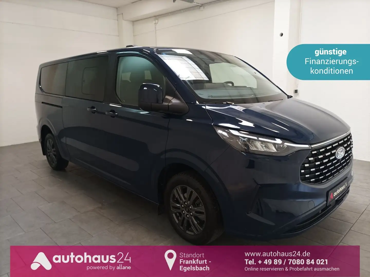 Ford Tourneo Custom 2.0 Titanium|AHK|Navi|LED|Sitzhzg Bleu - 1