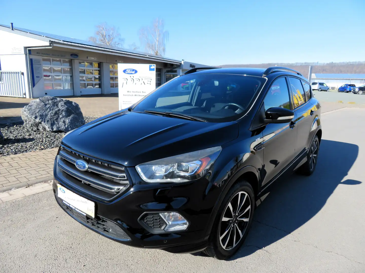 Ford Kuga ST-Line *schwenkb.AHK*Xenon*Navi*Winter*Kamera+PDC Noir - 1