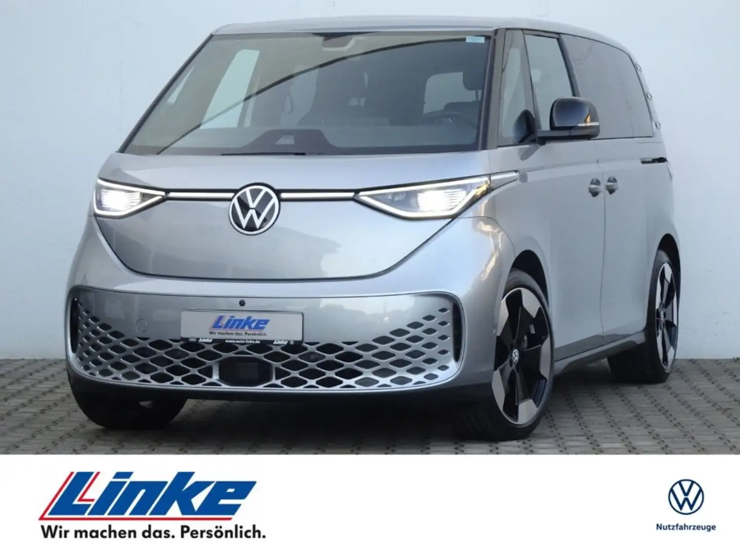 Volkswagen ID. Buzz Pro 77 kWh ACC/AHK/360°Kamera/IQ.LIGHT Silver - 1