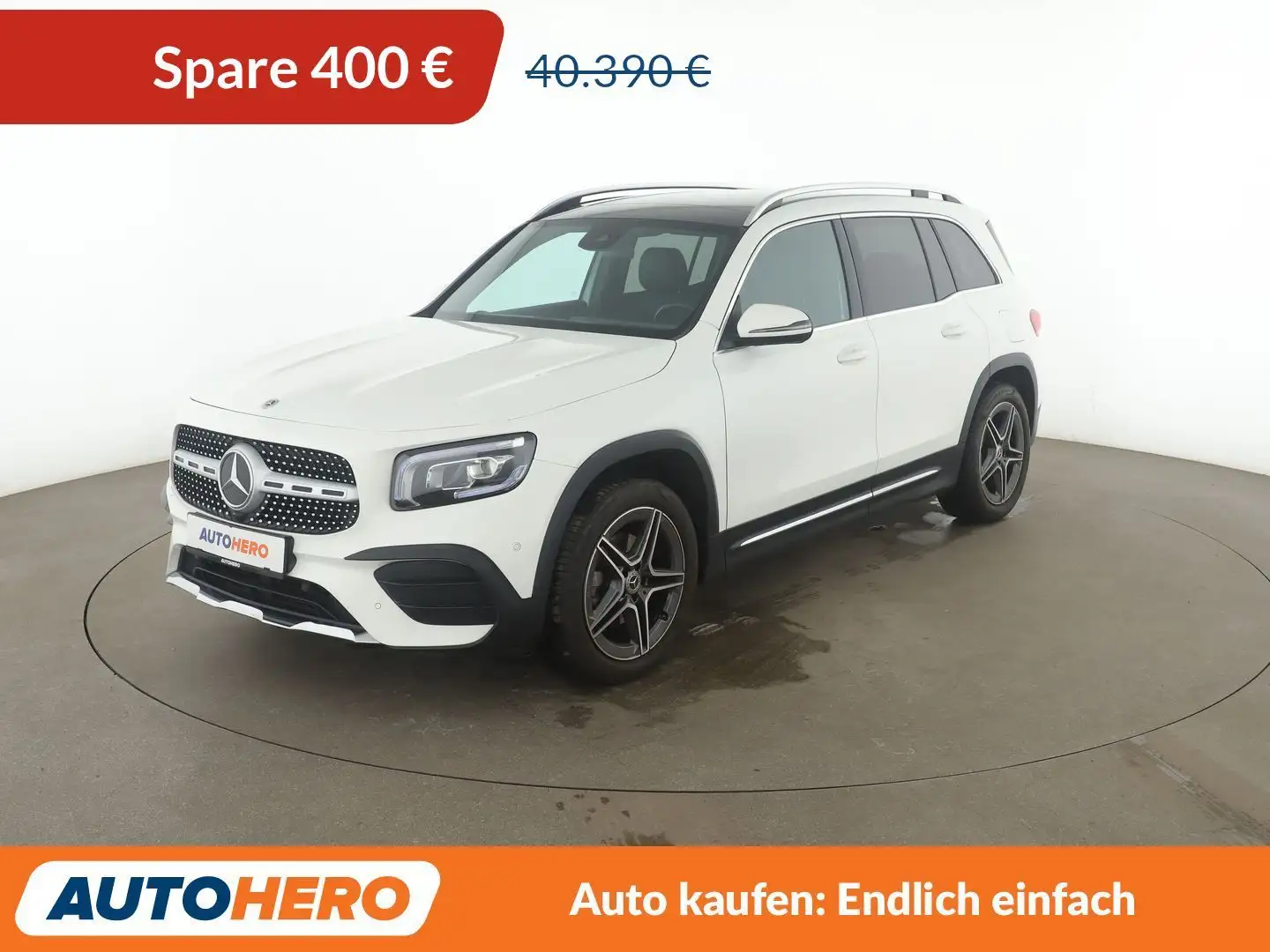 Mercedes-Benz GLB 200 GLB 200 AMG Line Aut*NAVI*LED*TEMPO*CAM*AHK*PANO* Blanc - 1