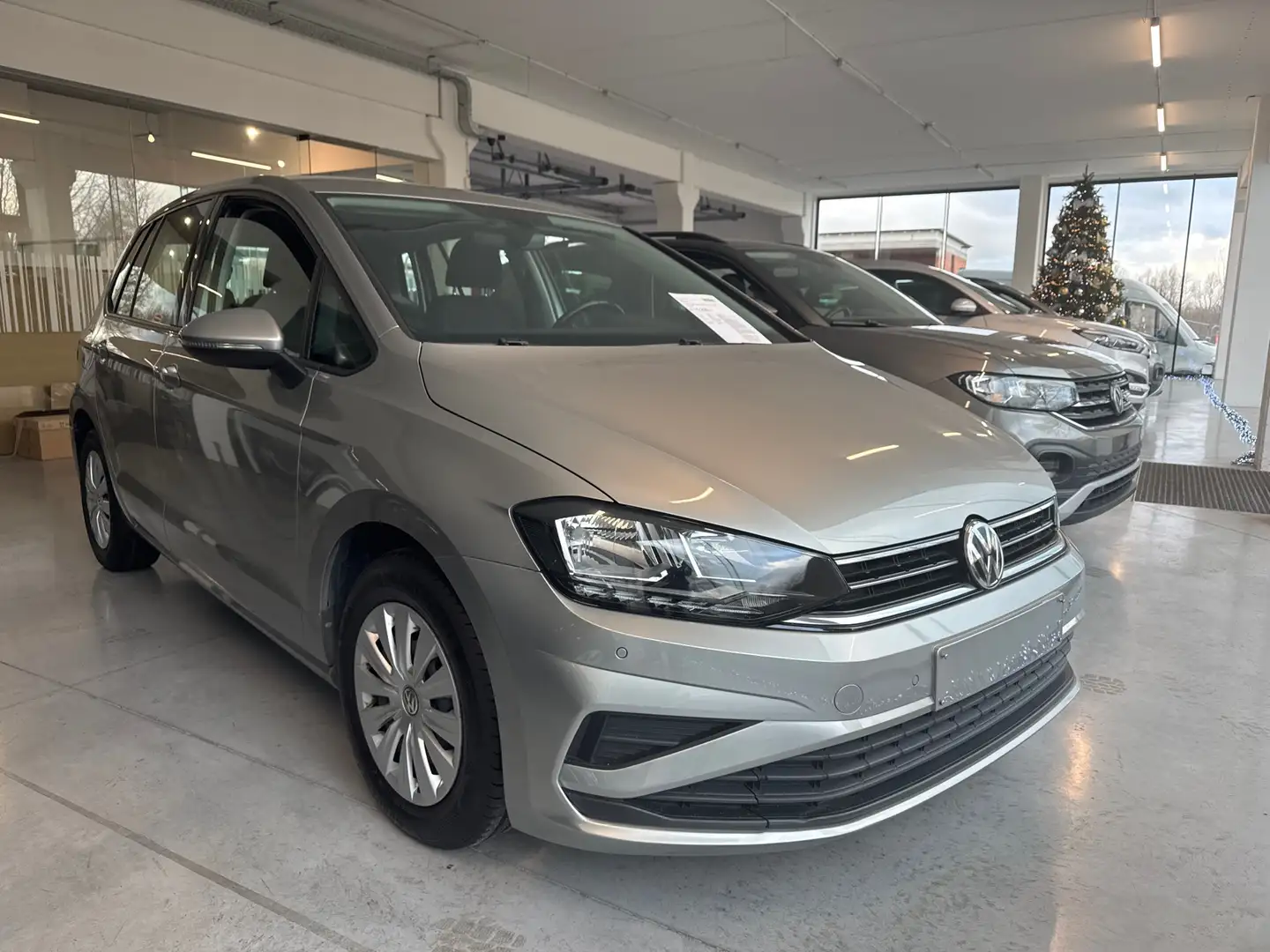 Volkswagen Golf Sportsvan 1.0 TSI BMT Comfortline Argent - 1