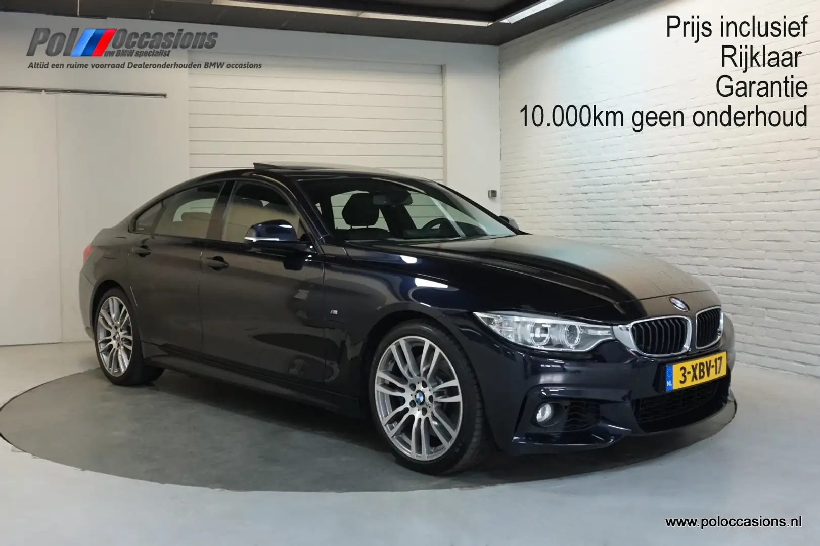 BMW 435 4-serie Gran Coupé 435i M-Pakket | Nwe remmen | Ha crna - 1