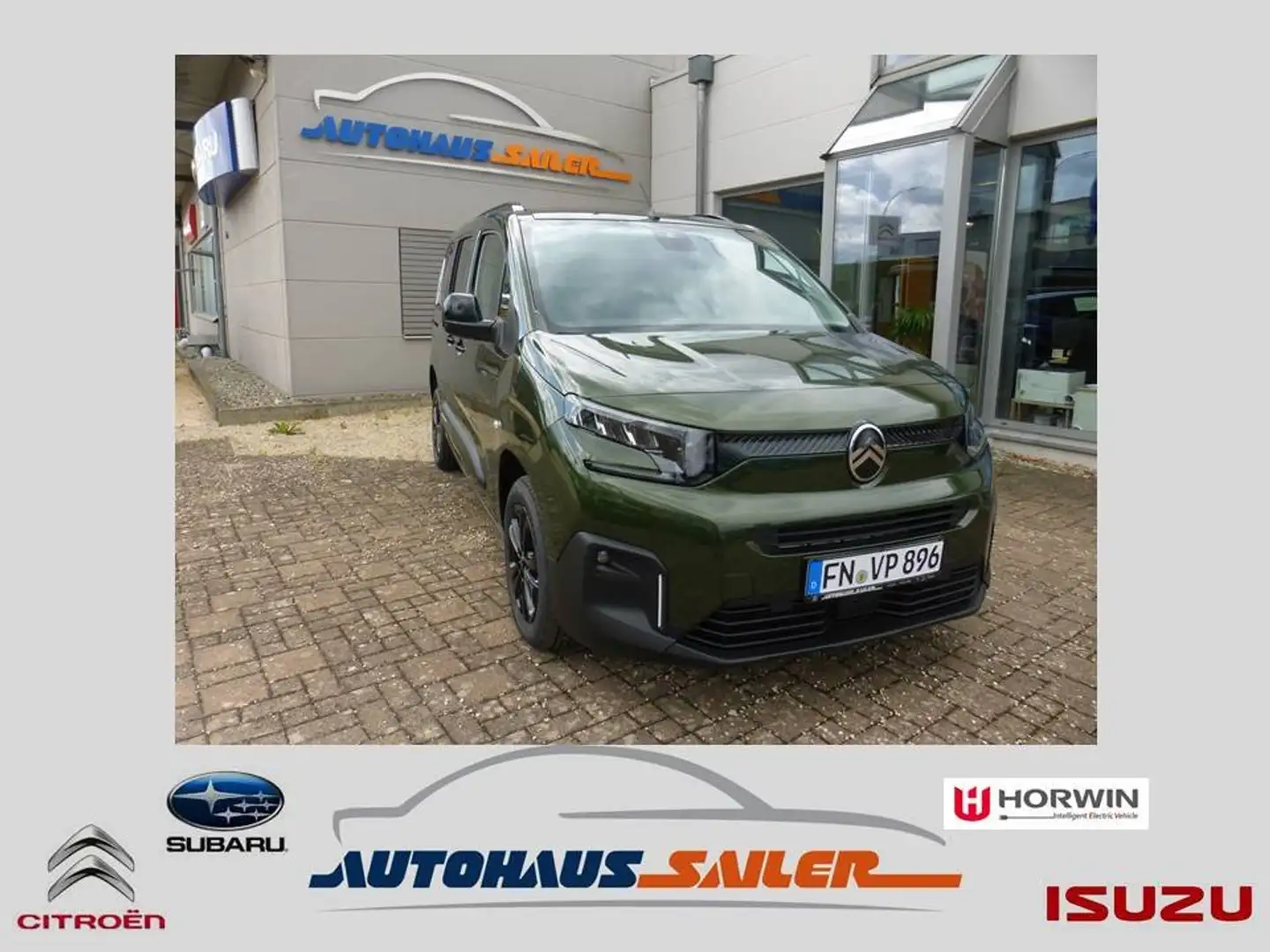 Citroen Berlingo MPV Blue HDI130 AT Plus Vert - 1